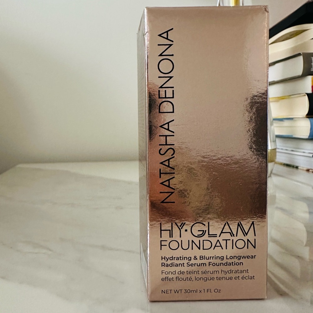 Natasha Denona Hy-Glam Foundation - Rose Metallic Box